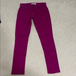 Too Superlow pink jeans